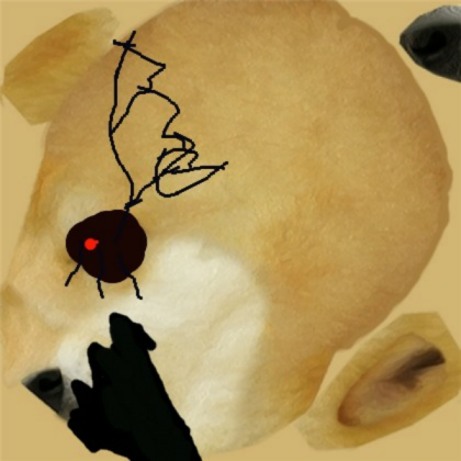 felipe Texture HORROR DOGE Roblox decal