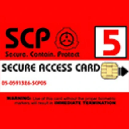 SCP Keycard Level 5