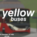 RATP Group Yellow Buses