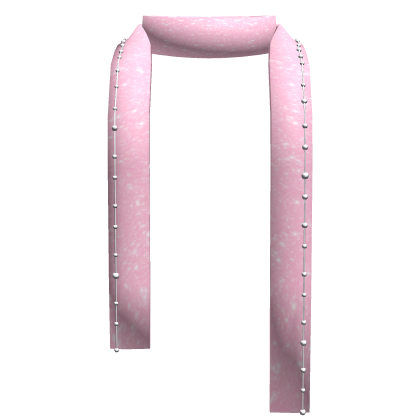 Light Pink Y2K Winter Scarf