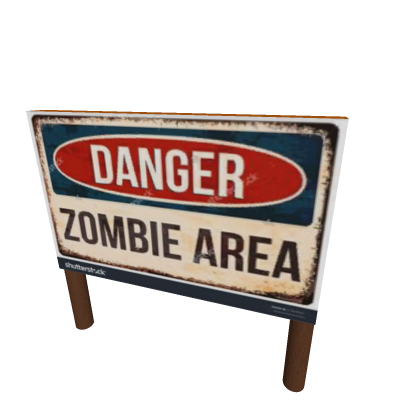 Zombie sign