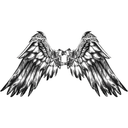 [EMISSIVE] Silver Icarus Wings Recolor (Addon) Roblox item