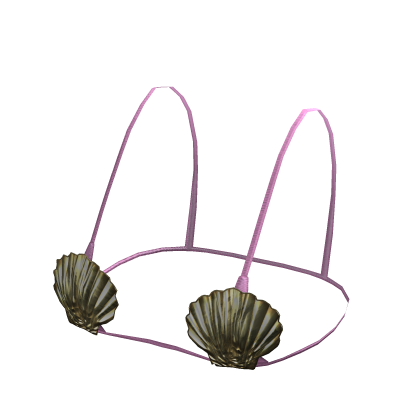 Y2K ☆ Seashell Pink Bikini 2