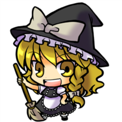 Marisa from Touhou Chibi :D Roblox decal