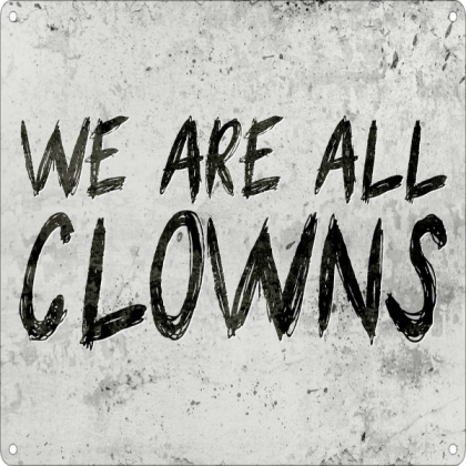 we are all clowns graffiti Roblox decal