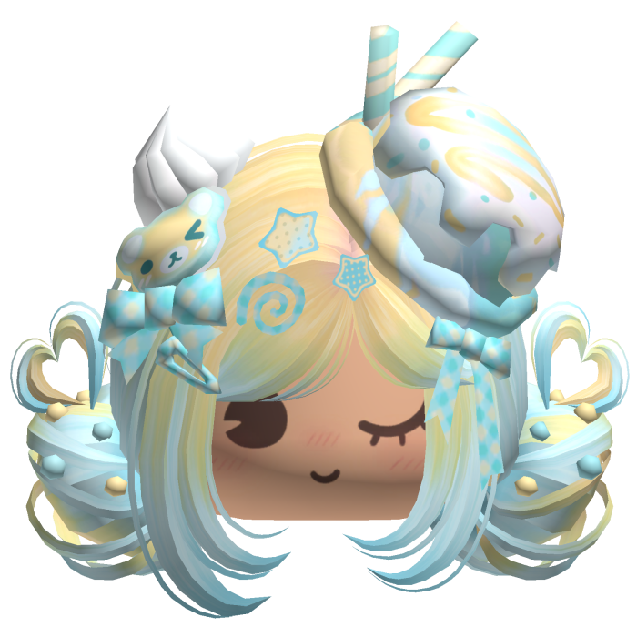 ♡ Ice Cream Girly Buns (Lemonade)