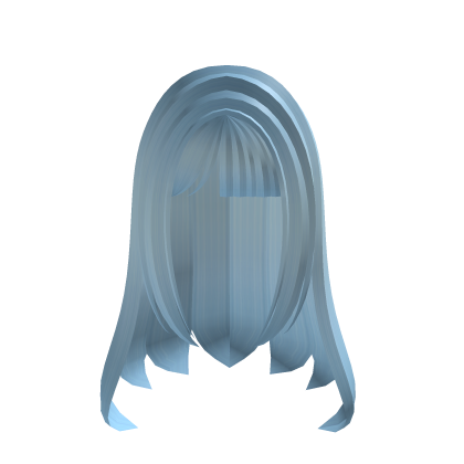 Soft Blue Aesthetic Messy Girl