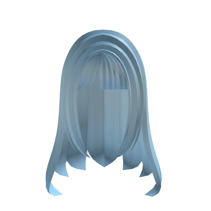 Soft Blue Aesthetic Messy Girl