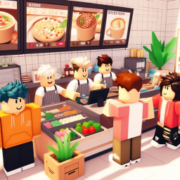 🍔 Work at a Restaurant Roleplay! 🍟