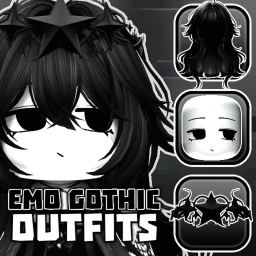 🖤Emo Gothic Outfits icon