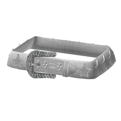 White Rhinestone Belt (3.0)