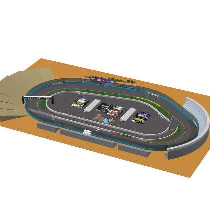 Sim Phoenix International Raceway (Circa 2008)