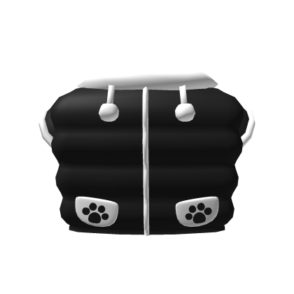 pufferjacketblackwwhitehood