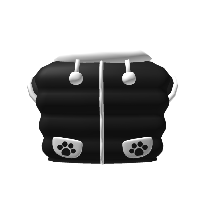 pufferjacketblackwwhitehood