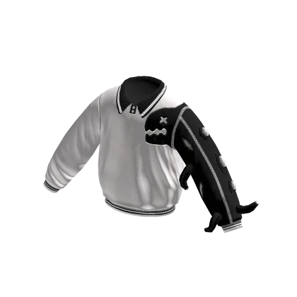 NEWBIE - Sweater Knit Dinosaur Black White | Roblox Item - Rolimon's