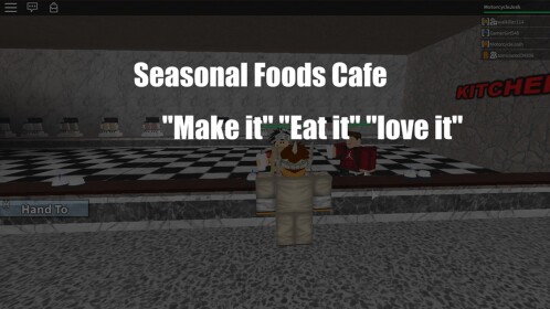 Seasonal Foods cafe