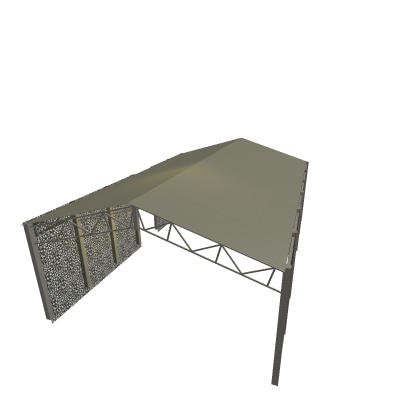 Military Vehicle Shed