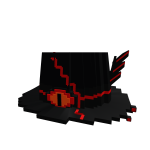 Crimson Glitch Cyclops Fedora of the Overload