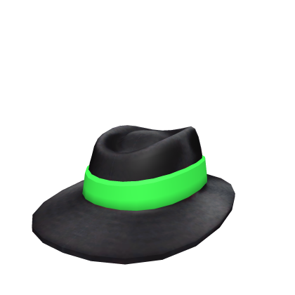 Green Fun Fedora 