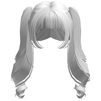 Vampire TwinTails (White) Roblox item
