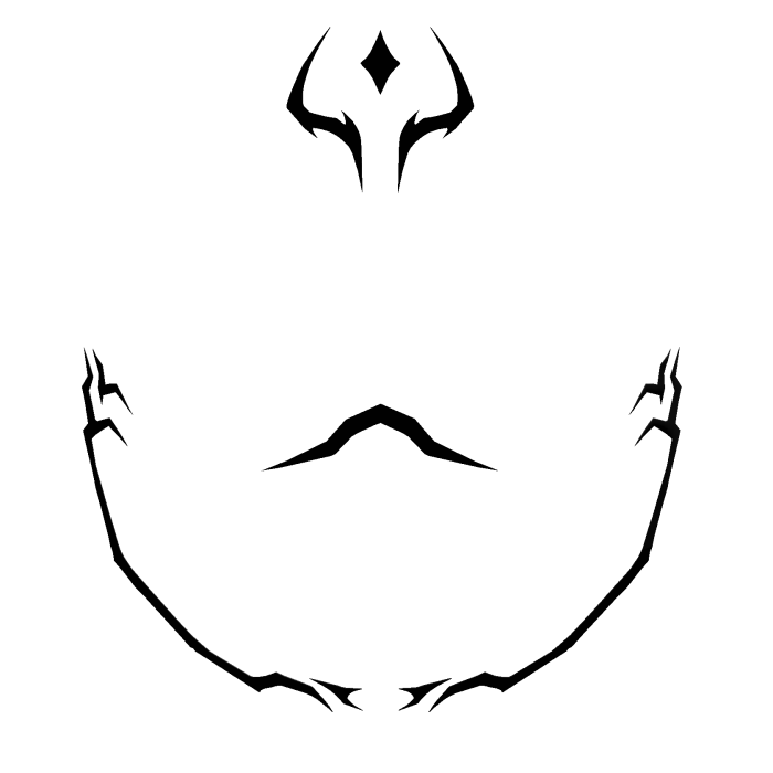 Sukuna Face Tattoo