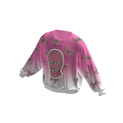 Sweater Gradient Money - Merah Muda thumbnail