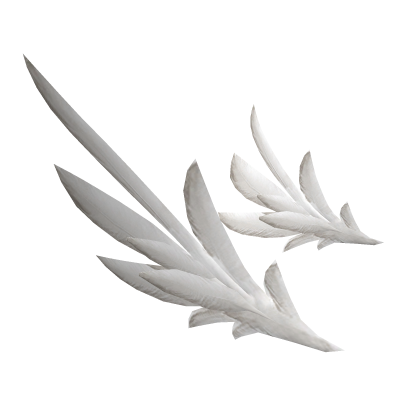 White Visor Wings Roblox item