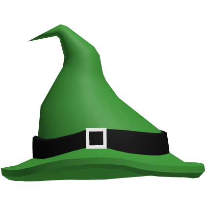 Halloween Witch Hat (Green) Roblox item