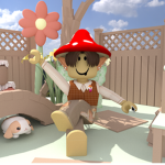 Bees roblox art!