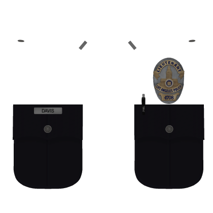 Department Issued LAPD Lieutenant Badge thumbnail