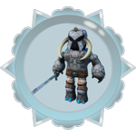 Silver Korblox Warrior
