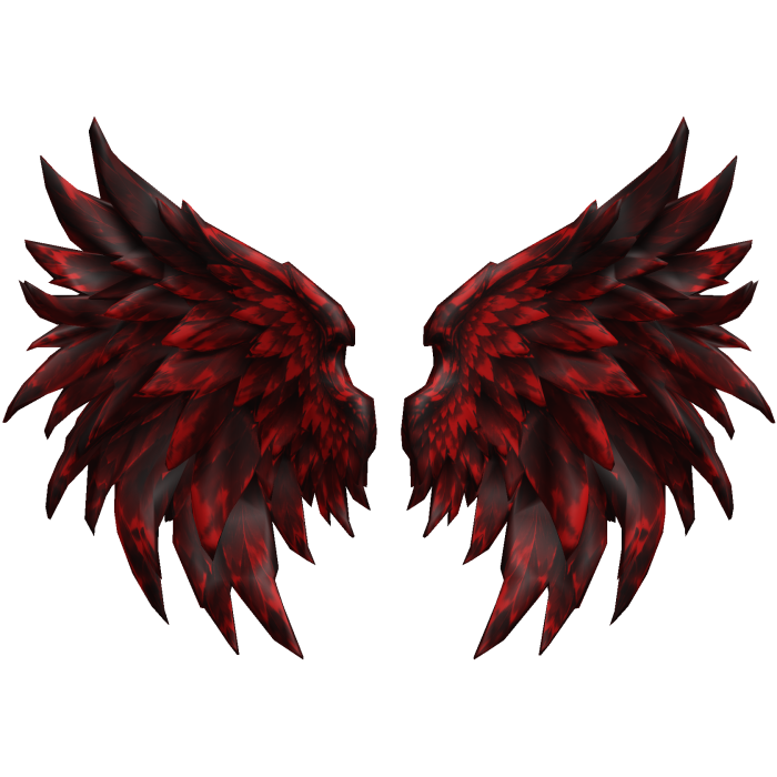 Big Red Celestial Vanguard Demon Wings