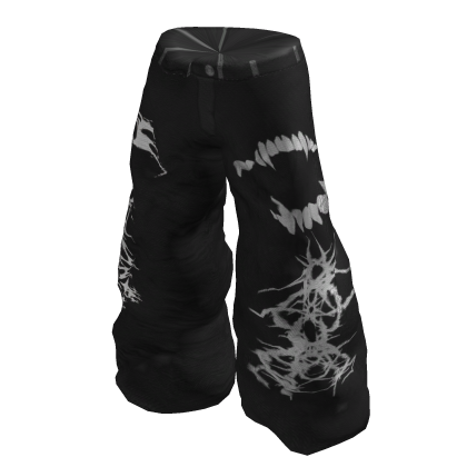 Y2 K Pantalones Holgados Versión Obscura