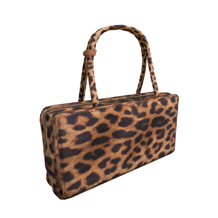 Leopard Print Y2K Fashion Handbag