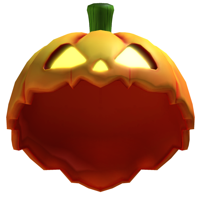 Emissive Glowing Halloween Cute Pumpkin Hat