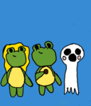 The Haunted frog's web