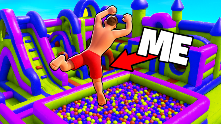 Bouncy Castle Jump Obby screenshot 4