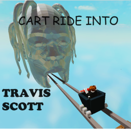 Cart ride into Travis Scott astroworld!
