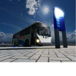 Korea - Yusung-si bus drive game