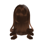 Brown Hair w/ curtain bangs