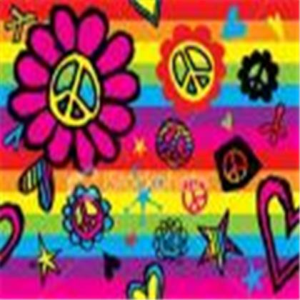 Peace signs pattern Roblox decal