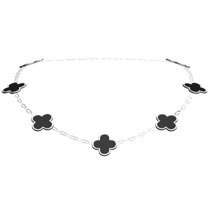 Silver Clover Necklace 3.0 | Roblox Item - Rolimon's