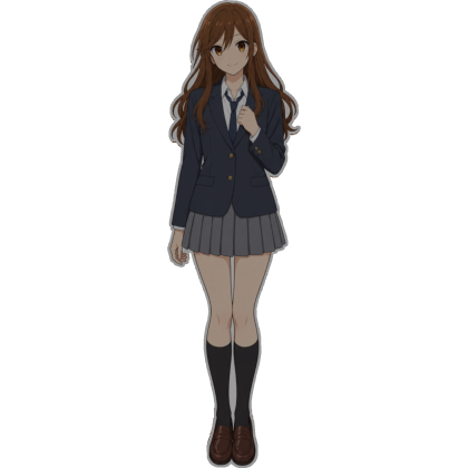 Cute Hori Cutout