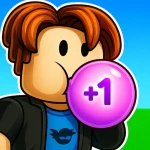 😋Bubble Gum Jumping! [W6] Roblox game thumbnail