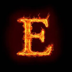 letter e