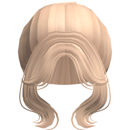 Soft Princess Wavy High Bun (Blonde)