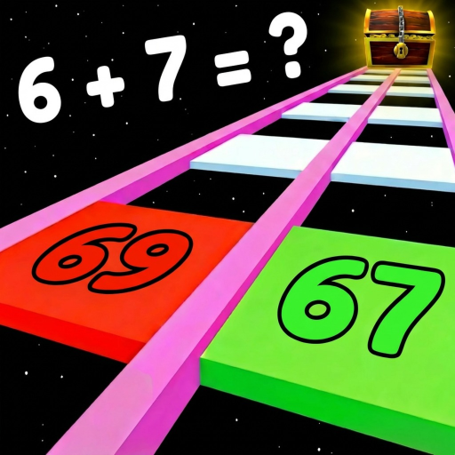 Math Glass Bridge 🧠 Roblox game