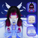 [Columbina 🌙] Genshin Impact Outfits 🌟 