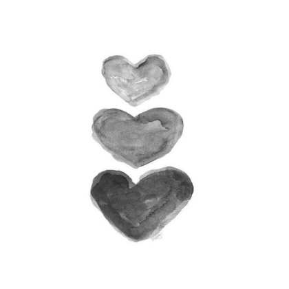 Black Aesthetic Hearts Roblox decal