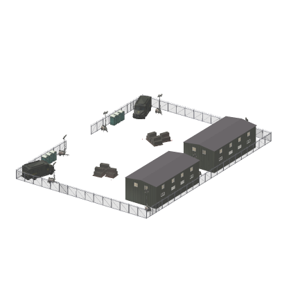 🌺 Military Base Car Crates Training